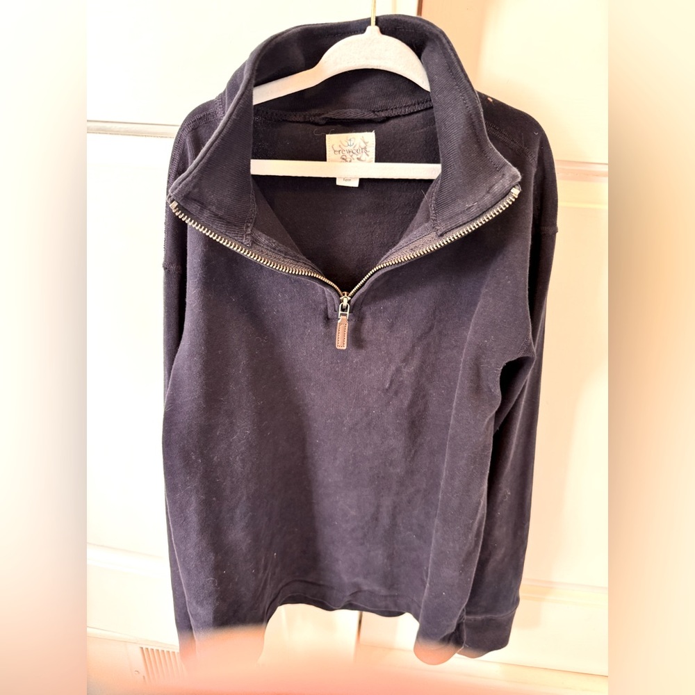 Crewcuts Boys 1/4 zip sweater size L excellent used condition